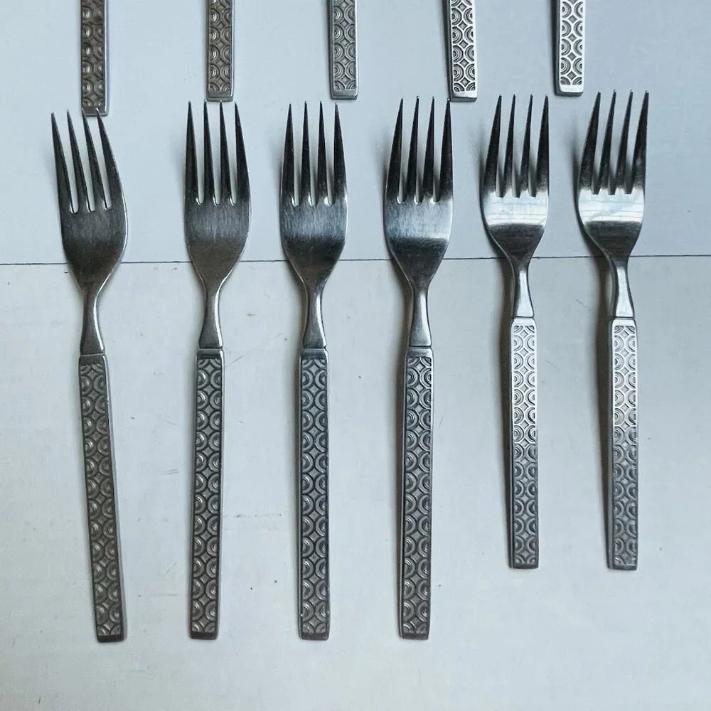 Cordon Emeraude Japan Stainless Steel Flatware Dinner Spoon Fork‎ Salad Fork